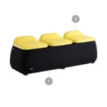 مبل سه نفره P10N3 - تصویر 3