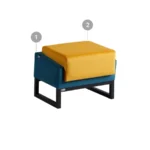 مبل یک نفره P20N1 - تصویر 3