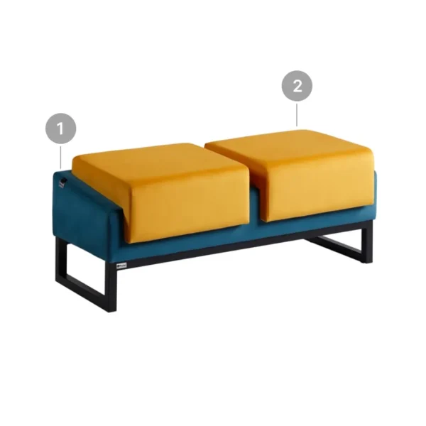 مبل دونفره P20N2 - تصویر 3