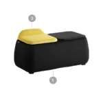 مبل یک نفره P10NL - تصویر 3