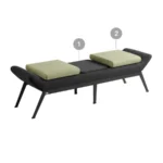 مبل دونفره P30NT - تصویر 3